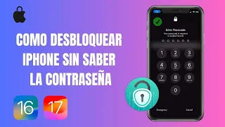 Cómo desbloquear un iPhone encontrado/robado con facilidad⭐️(Quitar código o cuenta iCloud)