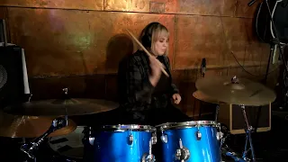 Ильканич Александра: Lord of The Lost - In the field of blood (drum cover live)