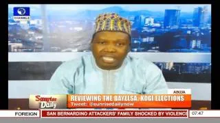 Sunrise Daily: Lawyer Says James Faleke May Get Kogi Mandate -- 07/12/15 Prt 1