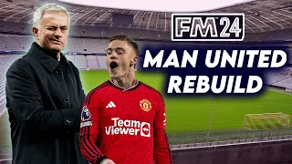 I Gave £1 Billion Jose Mourinho to REBUILD Manchester United in FM24