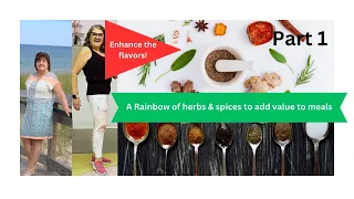 Herbs & Spices to flavor your Foods   PART 1