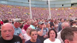 3 Crowd scenes - Paul McCartney, Opening at Lambeau, 6 8 19
