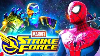 Первый взгляд на игру MARVEL Strike force.