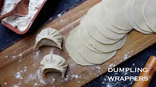 Homemade dumpling wrappers (饺子皮)