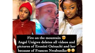 ANGEL UNIGWE AND ERONINI FRIENDSHIP OVER💔😭 | ANGEL DELETES INSTAGRAM PICTURES.