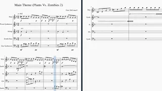 Main Theme from Plants vs. Zombies 2 Sheet Music