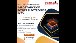 Webinar - Importance of Power Electronics in EV