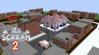 Let's Make Ice Scream 2 Horror Neighborhood in Minecraft