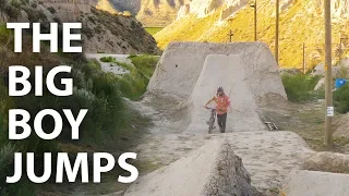 THE BIG SET - Huge Freeride Mtb Jumps at the Kamloops Bike Ranch | Jordan Boostmaster