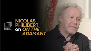 Director Nicolas Philibert on making of ON THE ADAMANT at the European Film Awards