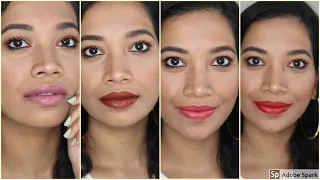 Loreal Rouge Signature Matte Lipstick REVIEW & SWATCH I All 12 Shades