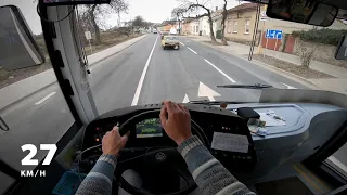 POV driving. Не снова, а опять. Спецперевозки. Маршрут 24А. Автобус Электрон/Electron