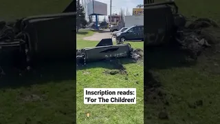 Tochka-U Missile Wreckage at Kramatorsk Railway Station