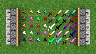 all x500 axes and all x500 swords combined?