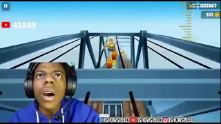 Speed first time playing SUBWAY SURFERS + (Funny + rages) [Throwback]..😂😂