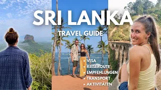 SRI LANKA REISE 2024 - Alles was du wissen musst (Backpacking, Urlaub, Rundreise, Highlights)