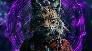 741Hz Guardian Lynx Shaman: Unveil Hidden Realms | See the Unseen | Clear Hidden Energies