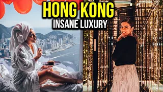 Most INSANE LUXURY Hotel in HONG KONG!