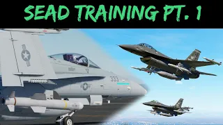 DCS World Live Stream: SEAD Training
