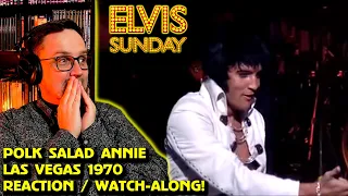 ELVIS SUNDAY! POLK SALAD ANNIE – VEGAS, 1970 REACTION / WATCH ALONG!