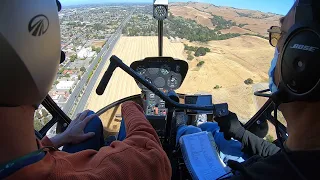 Specialized Helicopters, Robinson R22 Lesson #44, Attitude work and Autorotations