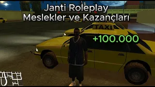 Janti Roleplay Meslekler ve Kazançları I Mesleklerin Tanıtımları I MTA Roleplay