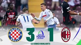 Milan vs Hajduk Split | Highlights | UEFA Youth League Semi Final 21-04-2023