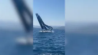 WATCH INSANE F50 WING COLLAPSE