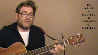 How to play "Oh, What a Night" by The Four Seasons on acoustic guitar