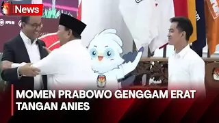 Momen Hangat Prabowo Subianto Jabat Tangan Anies Baswedan - iNews Siang 25/04