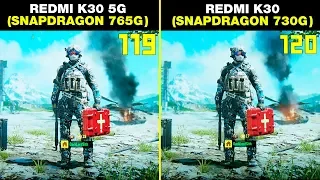 REDMI K30 5G vs REDMI K30 (4G) 🔥 - БОЛЬШОЕ СРАВНЕНИЕ В ИГРАХ! 🔥 FPS+НАГРЕВ! GAMING TEST