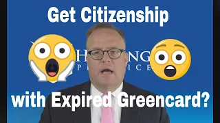 Applying for Citizenship with Expired GreenCard