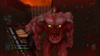 Brutal Doom: Doom II Map03  Ultra Violence - Brutal Pack V10 Beta 8.2