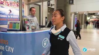 How to catch Airtrain at Brisbane Domestic Airport