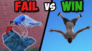 Fails VS Wins | Funny Parkour Fails