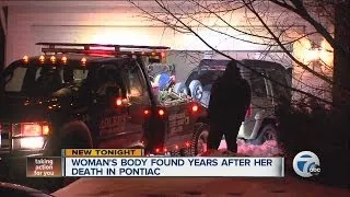 Woman's body found years after her death in Pontiac