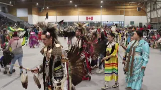 MVI 9263 Loon Lake Powwow 2024, Championship Sunday... Contest Singing and Intertribal Dancing