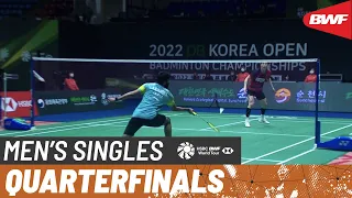 Korea Open Badminton Championships 2022 | Kidambi Srikanth (IND) [5] vs Son Wanho (KOR) | QF