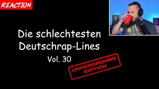 Die schlechtesten Deutschrap-Lines ❌ Deutschrapper, die keiner kennt (zu Recht!) ► Reaction ◄