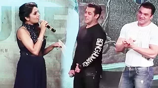 Sugandha Mishra's FUNNY COMEDY On Stage With Salman Khan