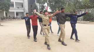 Samne se tej chal and pichhe mud in ncc।। left right and back turn।। ncc drill training