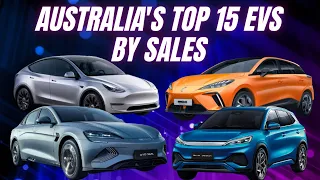 Top 15 best selling electric cars in Australia in May 2024