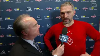 Ovechkin intermission interview / 16.04.2024