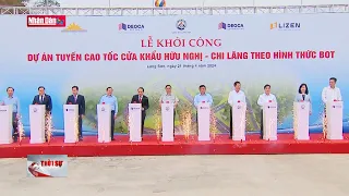 Thủ tướng Phạm Minh Chính phát lệnh khởi công cao tốc Cửa khẩu Hữu nghị - Chi Lăng