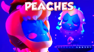 👑 PEACHES 🌷 BOWSER  Super Mario Movie ❤️‍🔥 | Cute Song Cover | The Mini Moonies