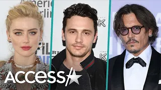 Amber Heard Addresses James Franco Visit During Johnny Depp Trial