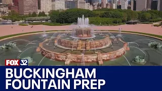 Behind-the-scenes look at Chicago's iconic Buckingham Fountain