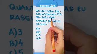 Teste de Raciocínio Lógico