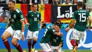 Mexico Beats Germany.  Everyone Goes Nuts.