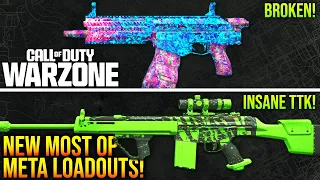 WARZONE: Top 5 MOST OVERPOWERED LOADOUTS After Update! Most BROKEN Weapons To Use! (WARZONE META)